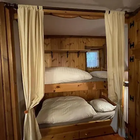 Im Skigebiet Auf Autofreier Alm Zwischen Den Hochsten Bergen Der Alpen. * Chamois